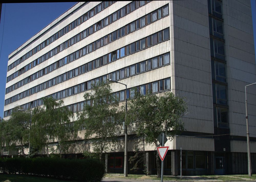 A kollégium épülete